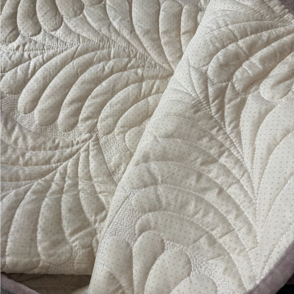 Elegant Velvet Sofa Slipcover - Taupe